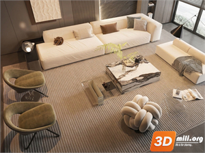 Sofa Minotti Skp Files 